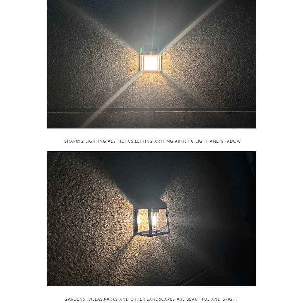 SolarLamp - Luz Noturna com Painel Solar - Éter Center