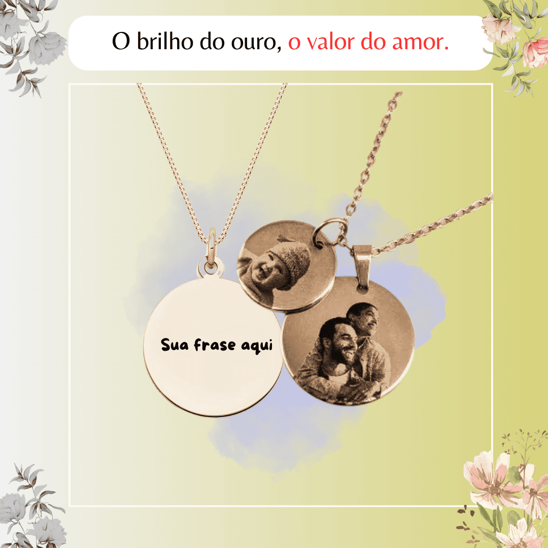 Jewels  - Colar Personalizado Aço Inoxidável